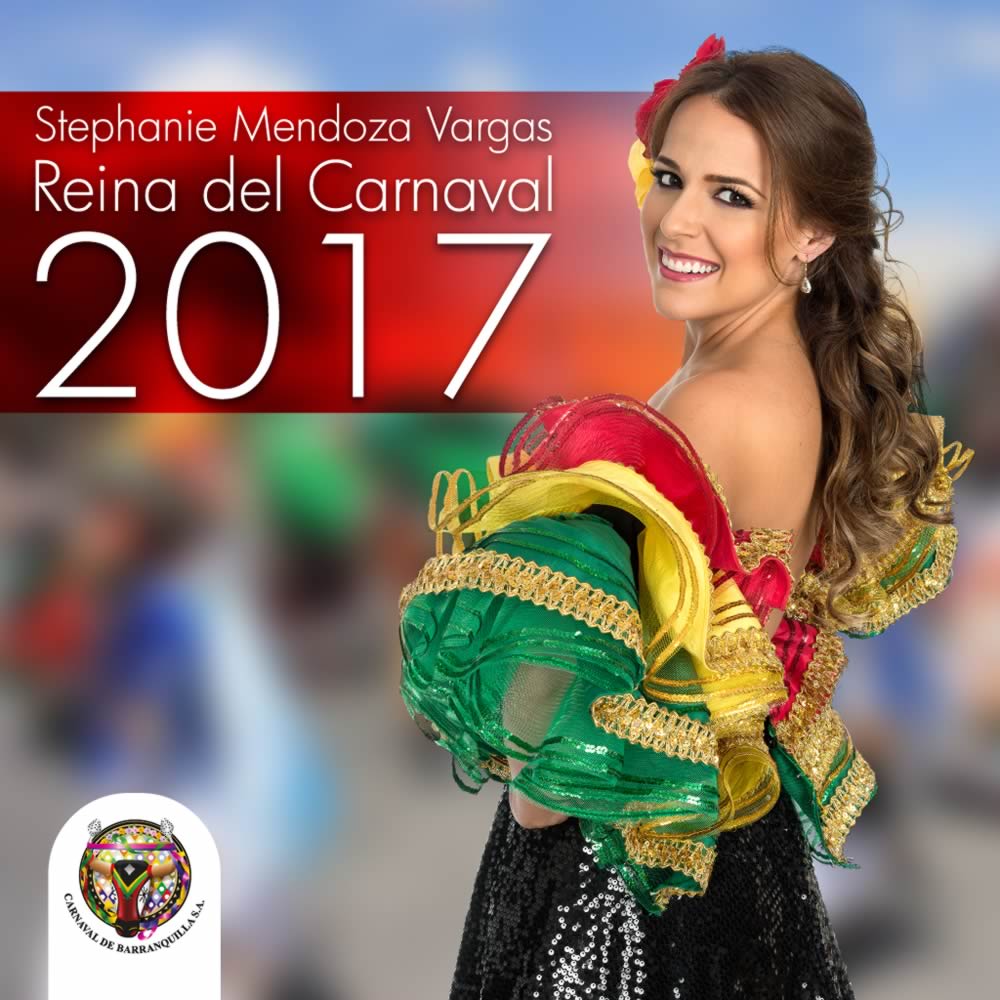 Junta Directiva designa a Stephanie Mendoza Vargas Reina del Carnaval de Barranquilla 2017