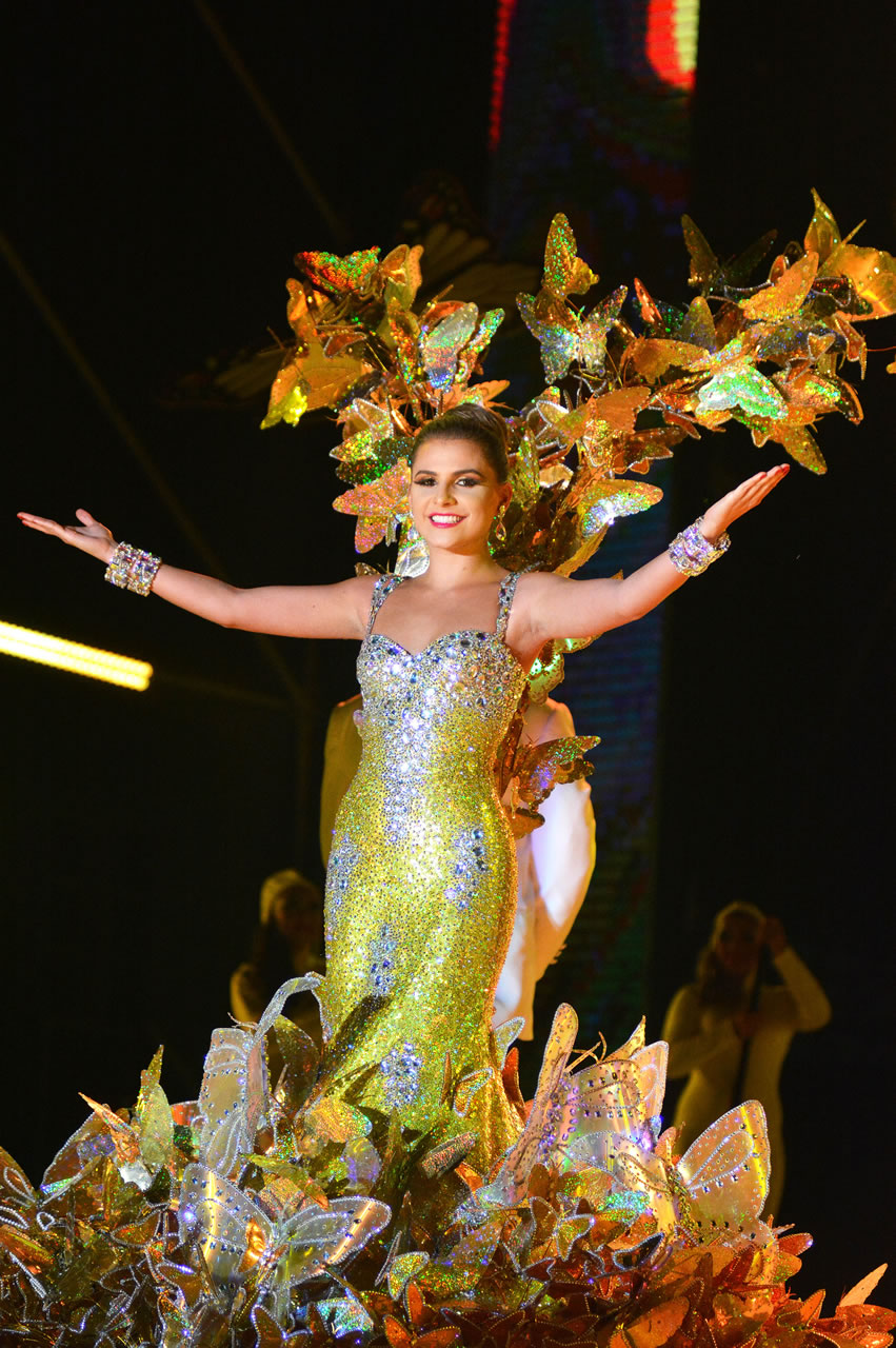 Coronación de la Reina del Carnaval 2016; Marcela García