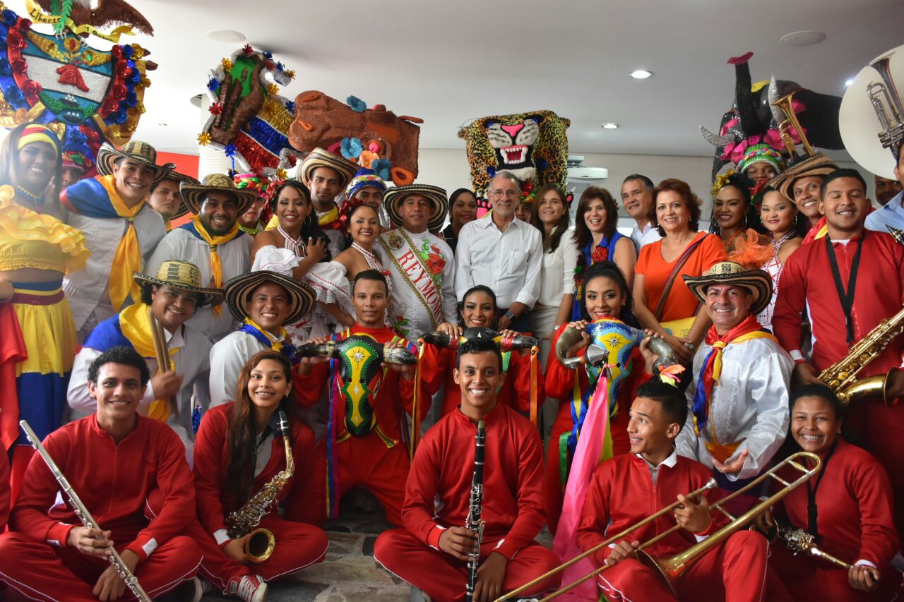 El Carnaval de Barranquilla celebra la fiesta de Independencia de Colombia en Uruguay