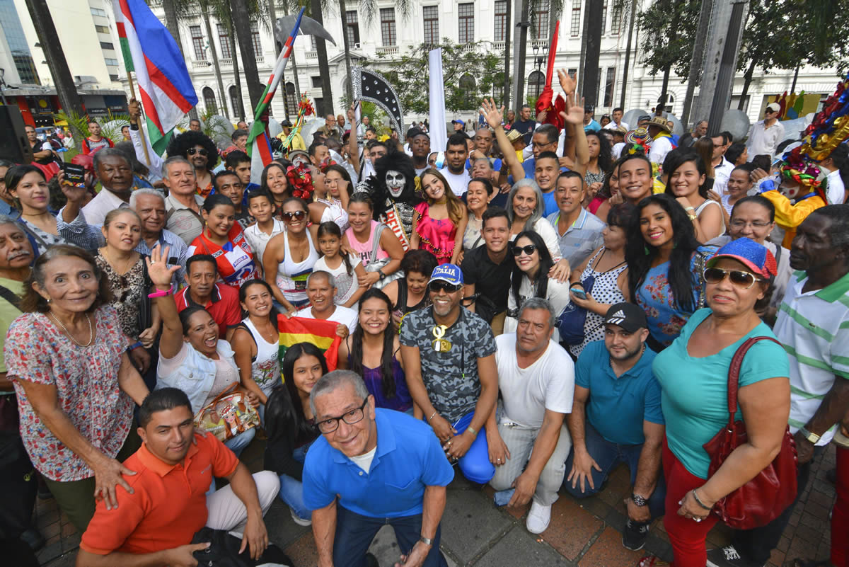 El Carnaval de Barranquilla cerró su gira nacional en la Sucursal del Cielo