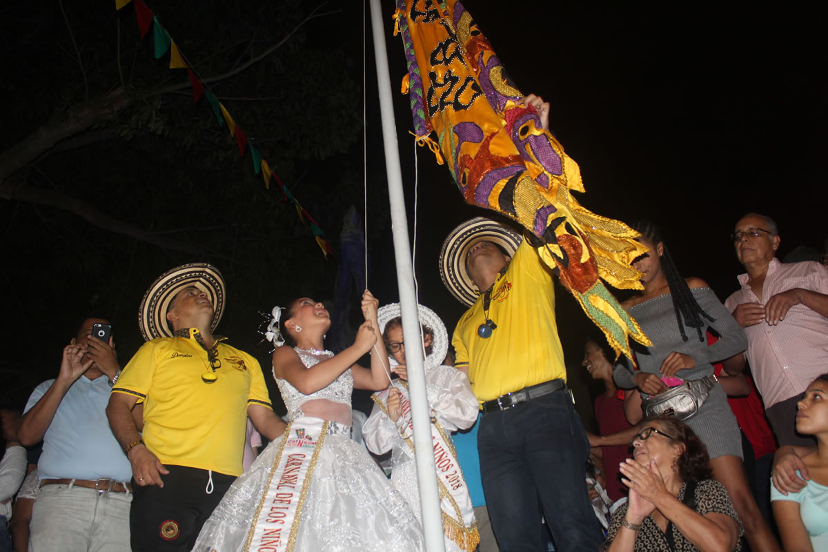 Shadya y Sammy izarán la bandera del Carnaval de los Niños