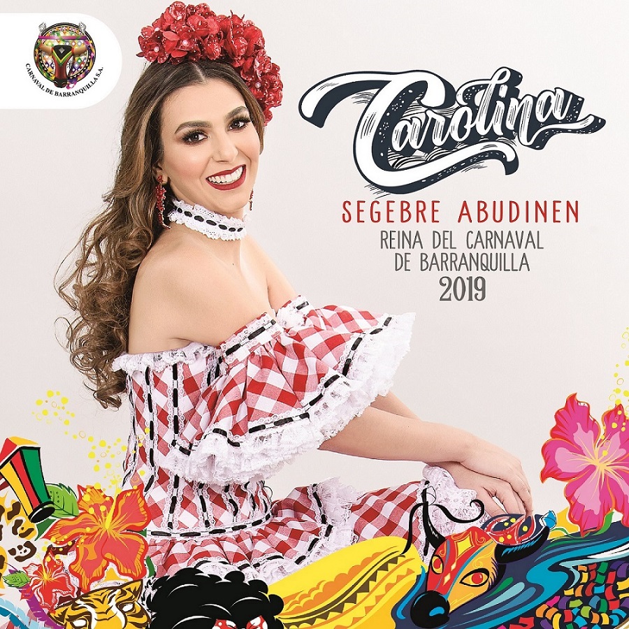 Carolina Segebre Abudinen es la Reina del Carnaval de Barranquilla 2019