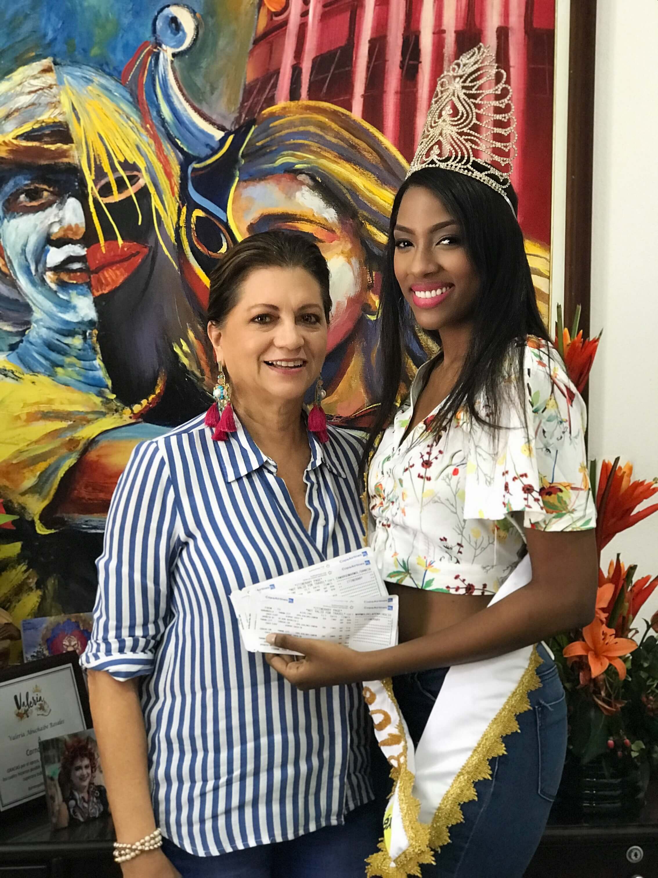 Reina Popular 2018 recibe tiquetes para Isla del Caribe