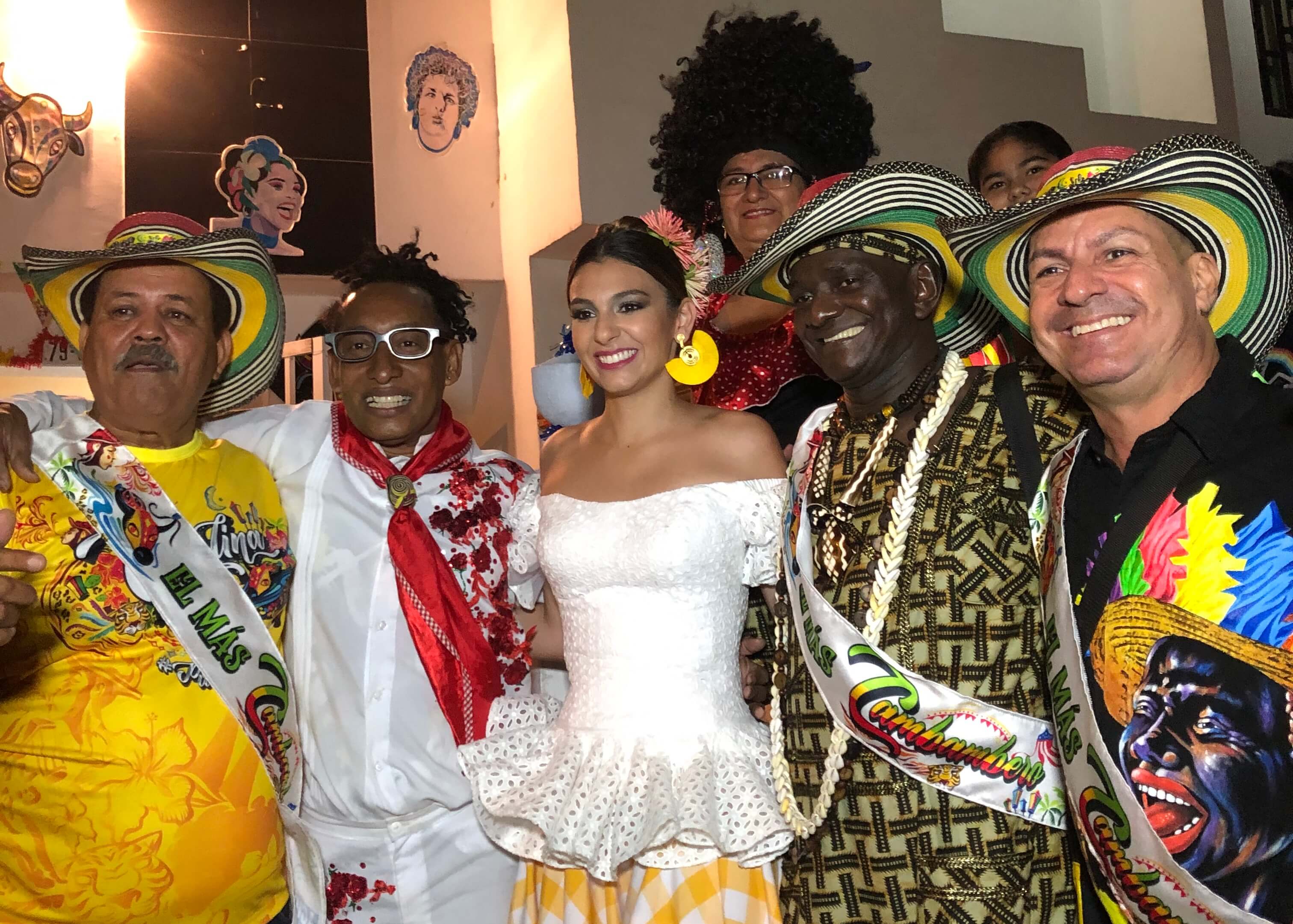 Reyes Momos del Carnaval se unieron a la primera Ruta de la Alegría en el 2019