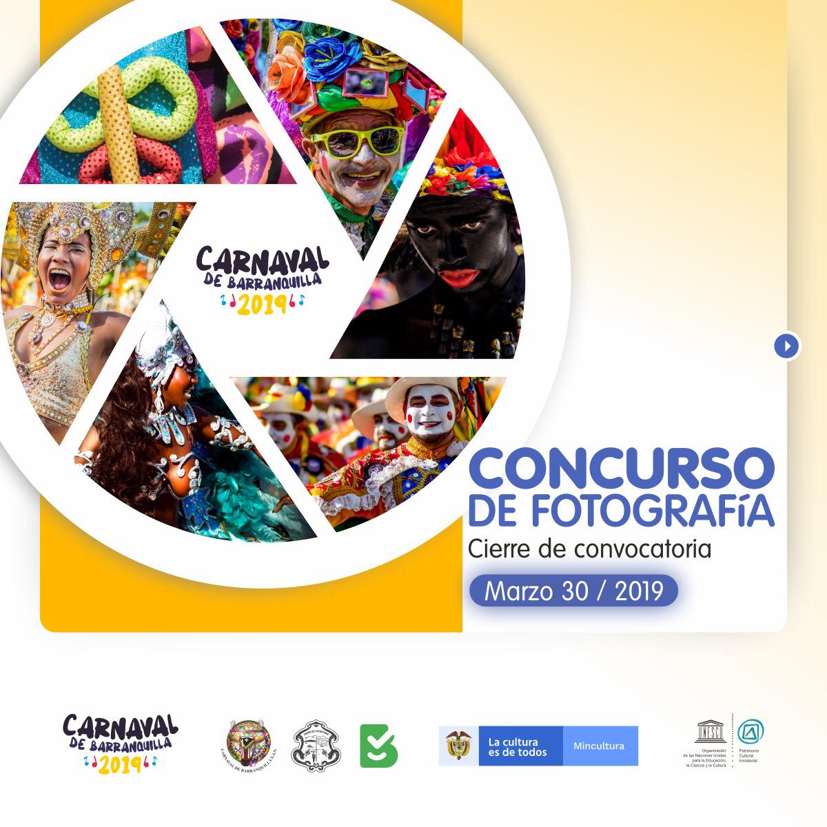 Abierta convocatoria del Concurso Nacional de Fotografía del Carnaval de Barranquilla