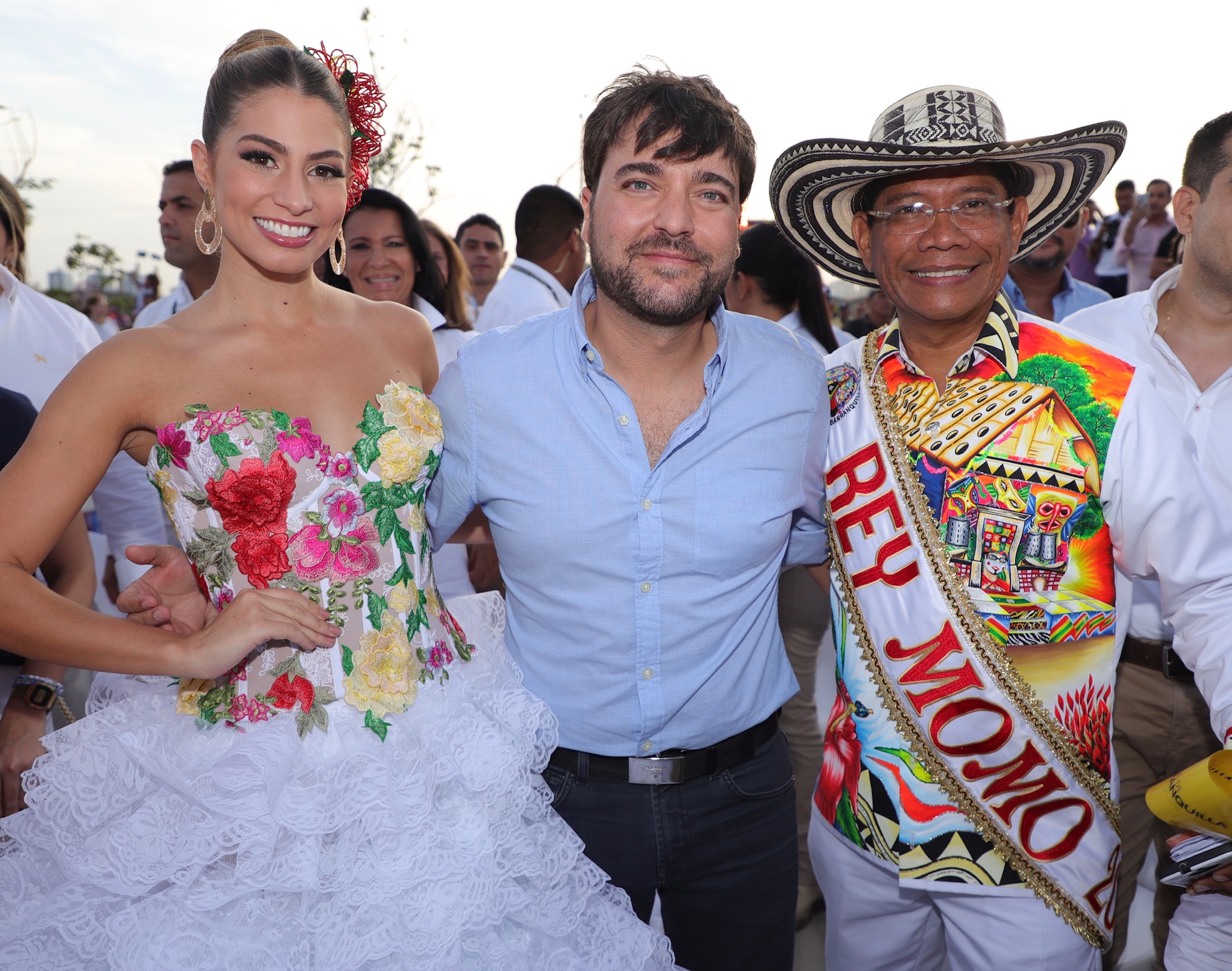 Isabella acompañó al alcalde Pumarejo, por un Carnaval ‘Imparable’