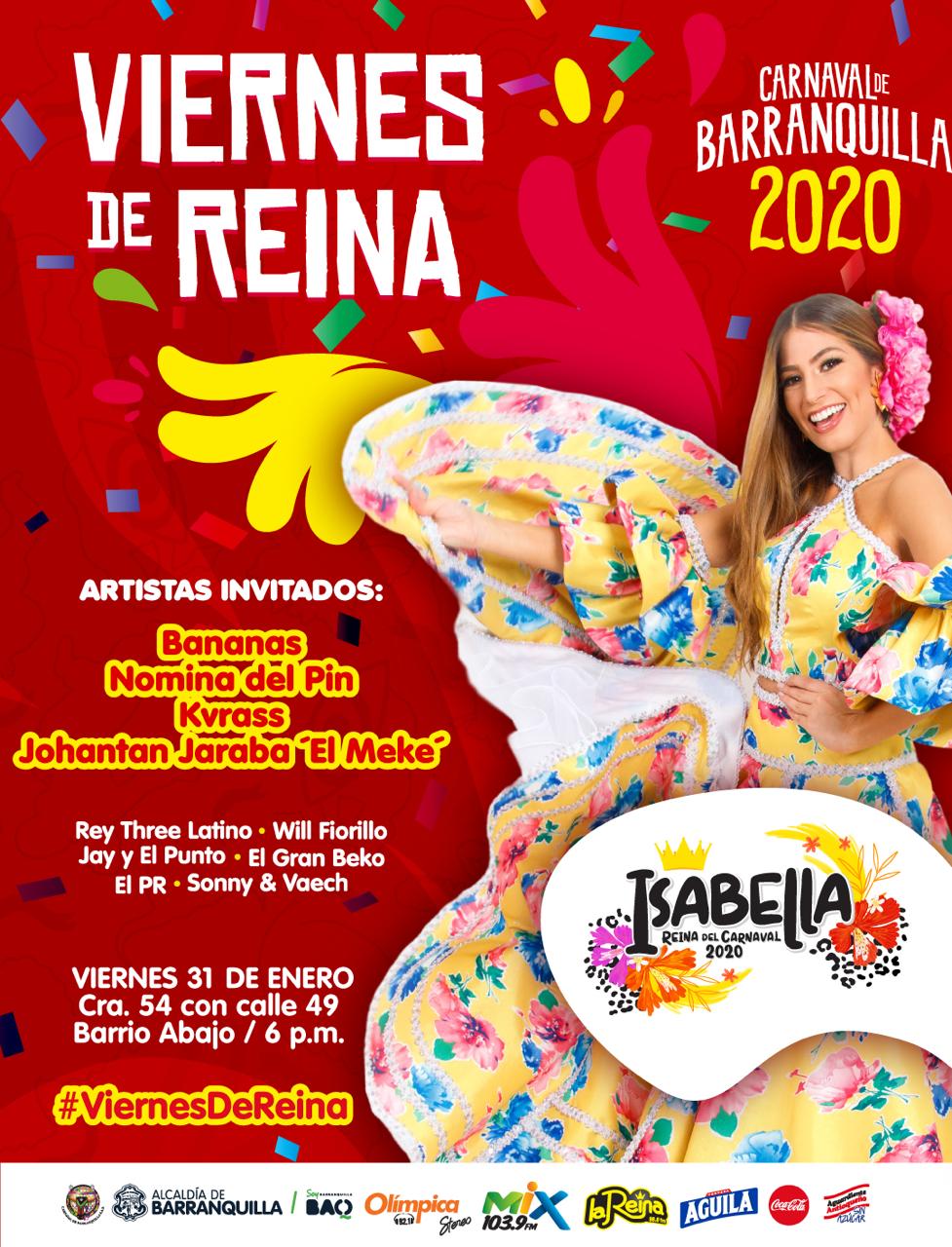 Viernes de Reina en Barrio Abajo