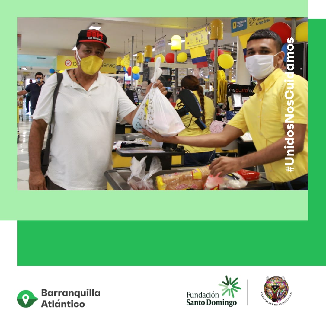 Carnaval de Barranquilla y Fundación Santo Domingo entregaron ayudas a 600 hacedores